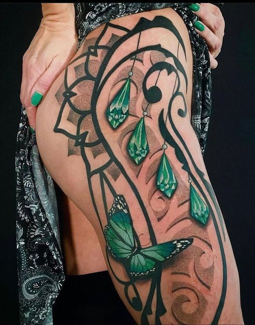 Tatuiruotė („Santaka tattoo“ nuotr.)