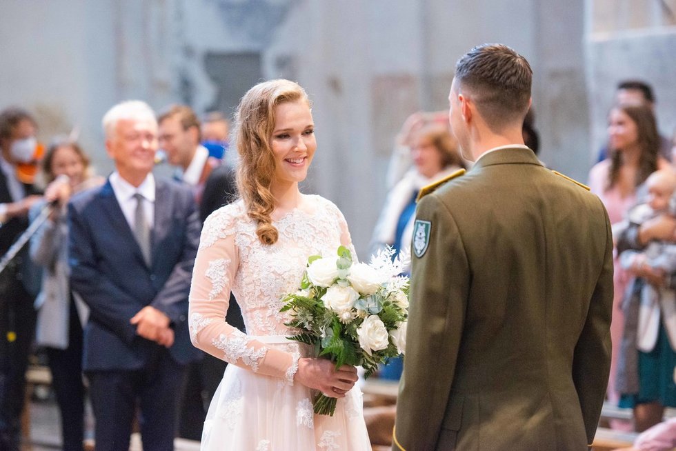 Sostinėje susituokė TV3 sporto žinių vedėja Patricija ir jos mylimasis Justas