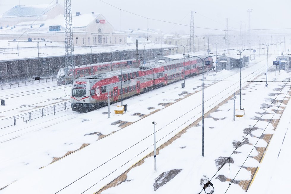 Traukinys (nuotr. Elta) Traukinys (nuotr. Elta)