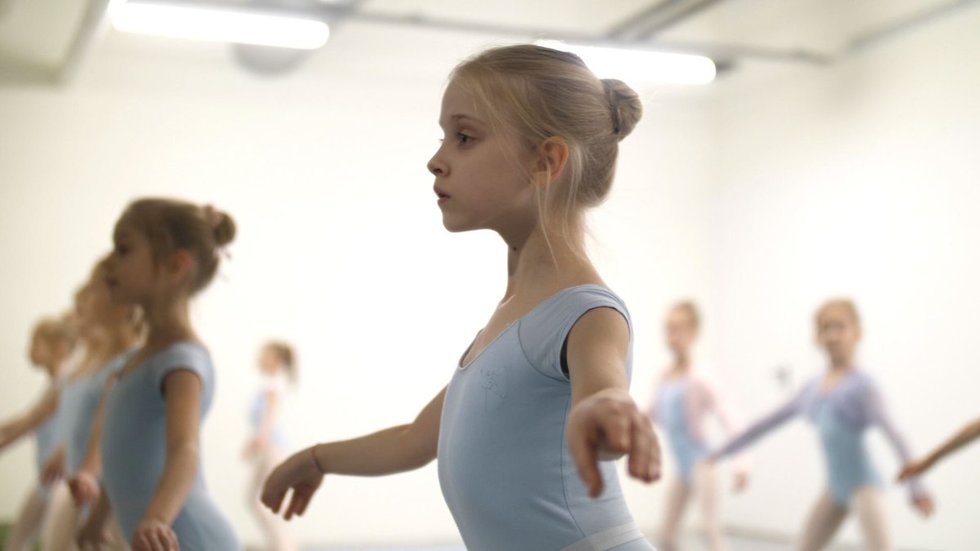 Eglės Špokaitės baleto mokyklos jaunosios balerinos  