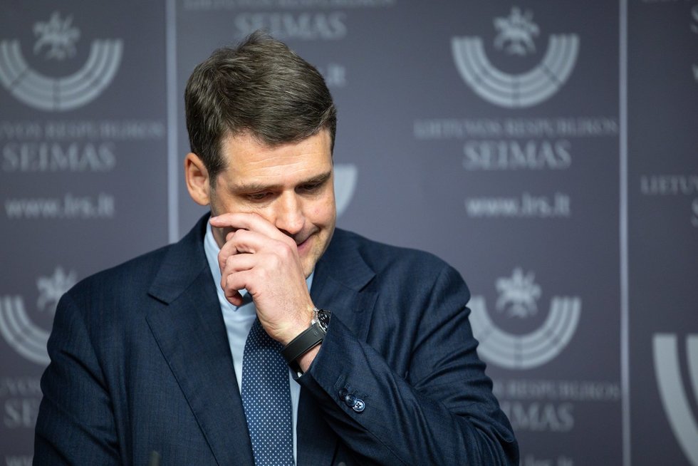 Remigijus Žemaitaitis po FNTT kratų apsilankė Seime Andrius Ufartas/ELTA Remigijus Žemaitaitis po FNTT kratų apsilankė Seime Andrius Ufartas/ELTA