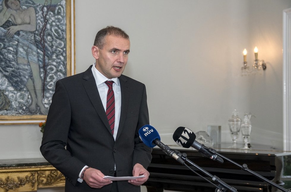 Islandijos prezidentas Gudni Johannessonas  (nuotr. SCANPIX)