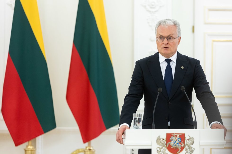 G. Nausėda susitiko su Moldovos prezidente M. Sandu (Žygimantas Gedvila/ BNS nuotr.)