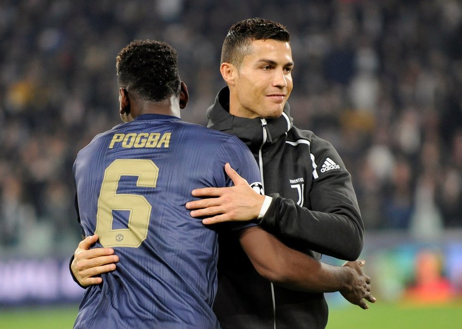 C. Ronaldo ir P. Pogba