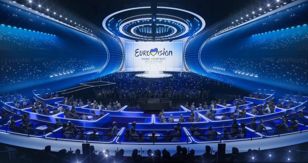 „Eurovizijos“ scena (nuotr. Eurovision.tv) 