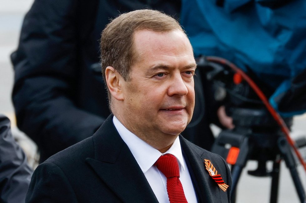 Medvedevas pagrasino NATO „katastrofišku visiems scenarijumi“ (nuotr. SCANPIX)