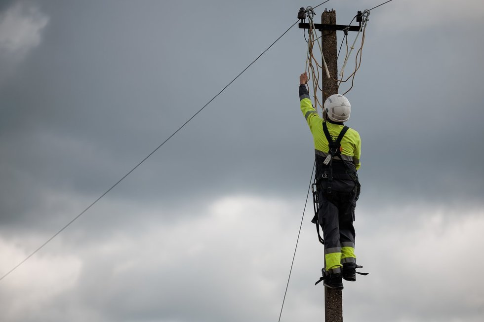 ESO - Energijos skirstymo operatorius. Josvydas Elinskas / ELTA ESO - Energijos skirstymo operatorius. Josvydas Elinskas / ELTA