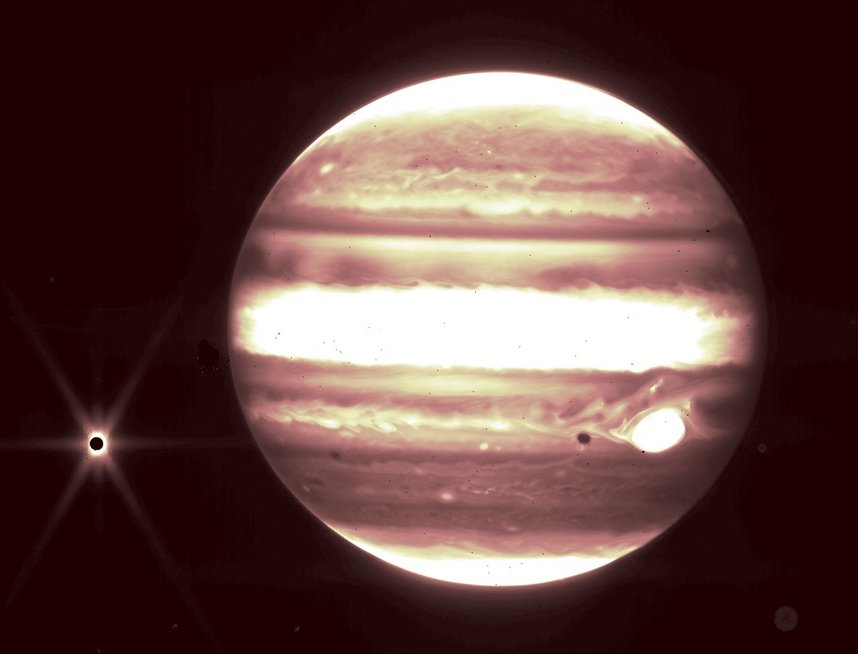 Jupiteris ir jo palydovas Europa (nuotr. SCANPIX)