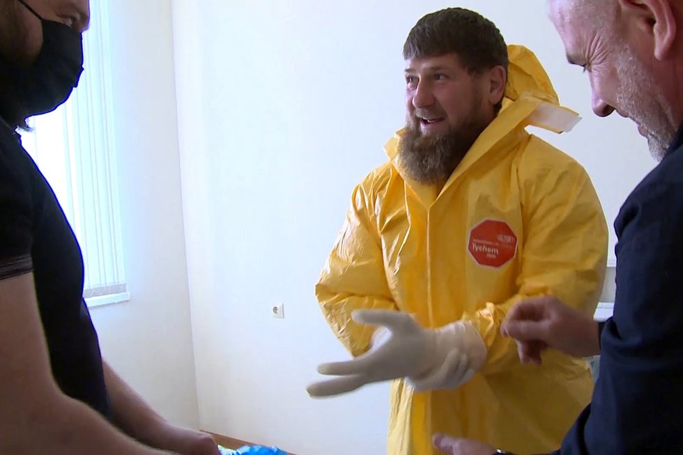 Žiniasklaida: Ramzanui Kadyrovui įtariamas koronavirusas, jam pažeisti plaučiai (nuotr. SCANPIX)