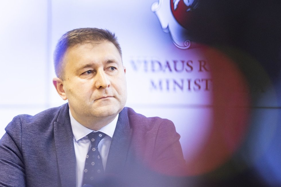 Vidaus reikalų viceministras Vitalijus Dmitrijevas (Irmantas Gelūnas/ BNS nuotr.)