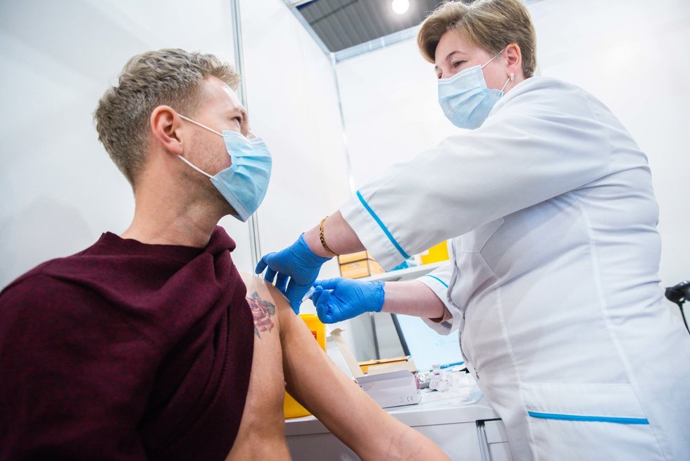 Vilniuje atvertas naujas vakcinavimo centras – panaudotos „Litexpo“ patalpos