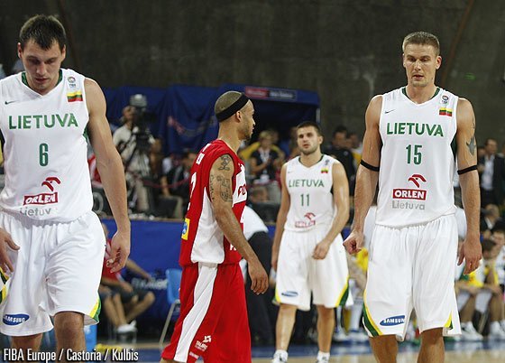 Lietuvos rinktinė 2009 metų Europos čempionate  (nuotr. FIBA)