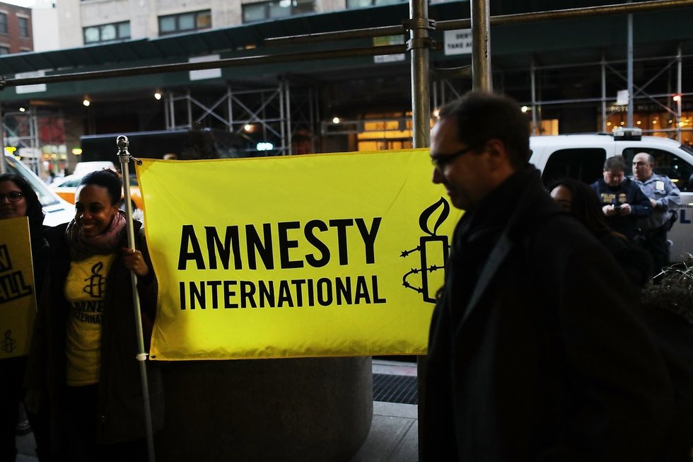 Amnesty International (nuotr. SCANPIX)