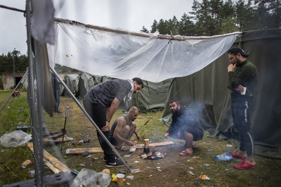 Rūdninkų migrantų stovykla