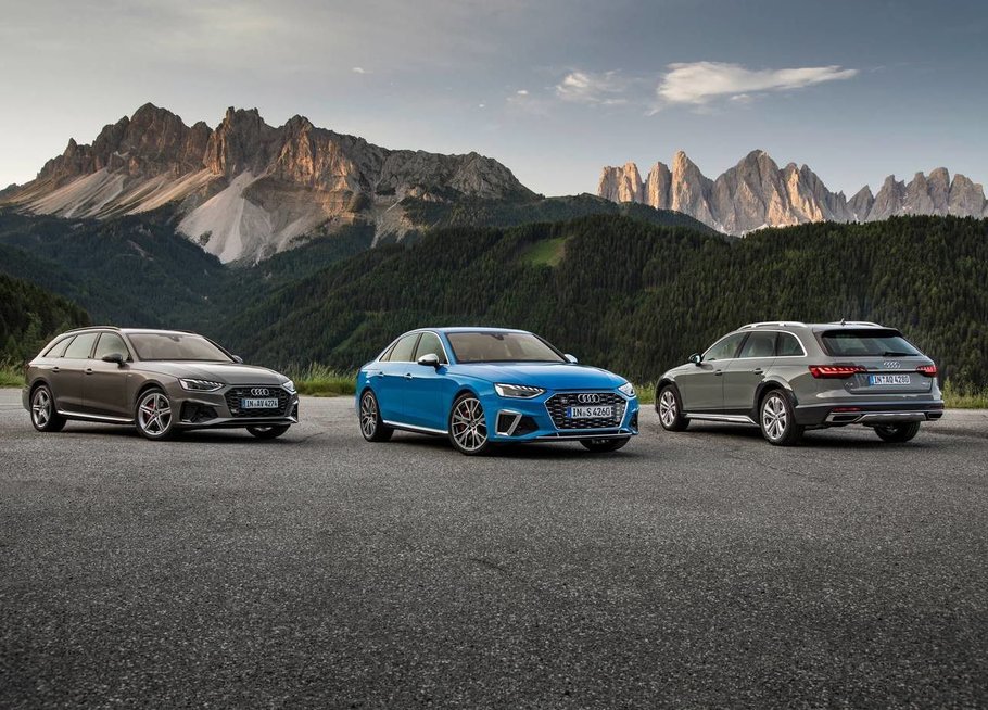 Audi A4 Avant, Audi S4 Sedan TDI, Audi A4 allroad quattro (nuotr. gamintojo)