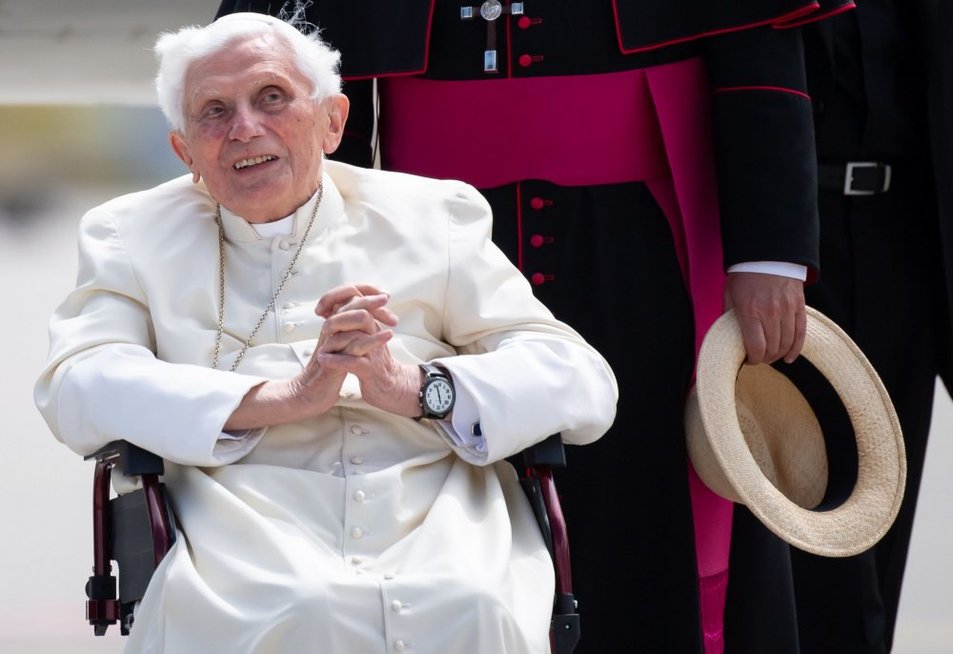 Buvęs popiežius Benediktas XVI (nuotr. SCANPIX)