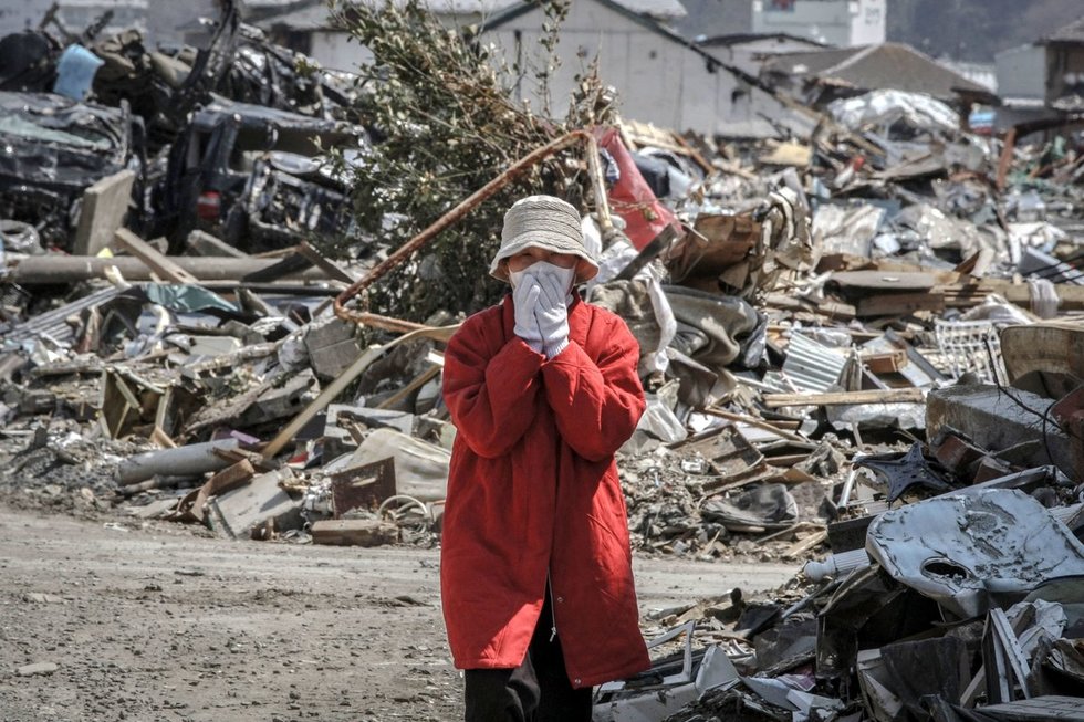 Japonija po žemės drebėjimo (nuotr. Vida Press)