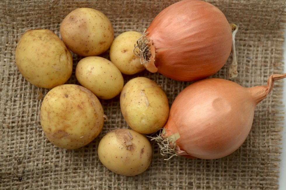 Bulvės ir svogūnai (nuotr. Shutterstock.com)