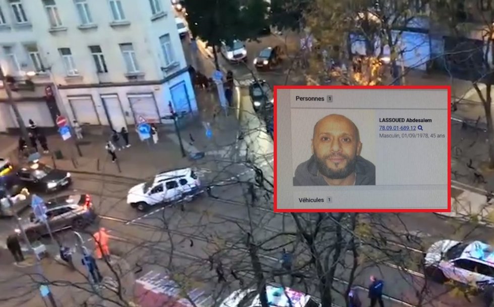 Belgijos policija paryčiais neutralizavo du žmones nužudžiusį teroristą (nuotr. Telegram)
