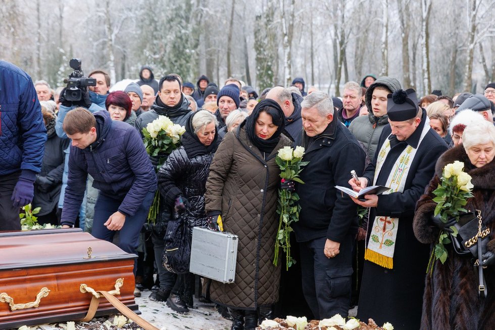 Vitalijos Katunskytės laidotuvės (nuotr. Eriko Ovčarenko)