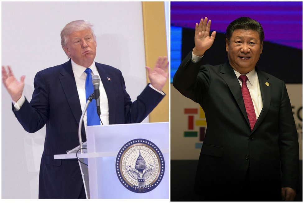 JAV ir Kinijos prezidentai (nuotr. SCANPIX)