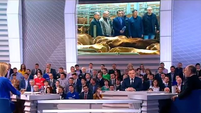 V. Putino šou (nuotr. YouTube)