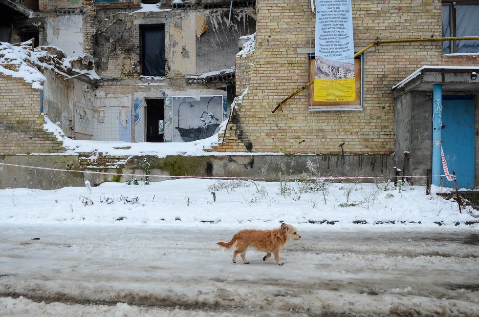 Žiema Ukrainoje (nuotr. SCANPIX)