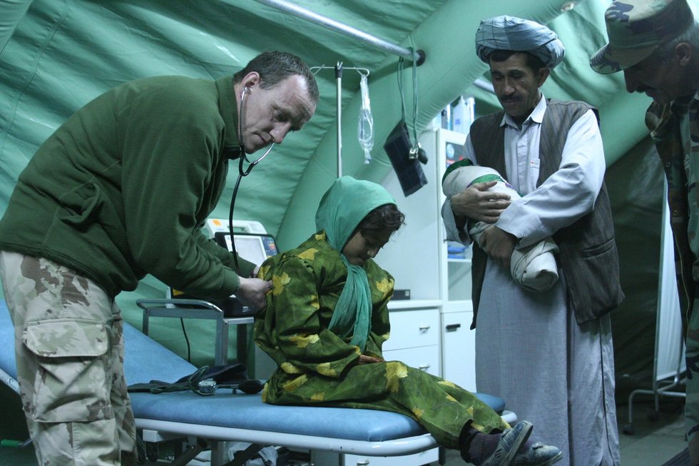 Gydytojas Vilius Kočiubaitis Afganistane