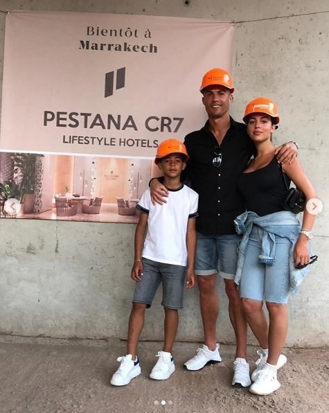 Cristiano Ronaldo ir šeima