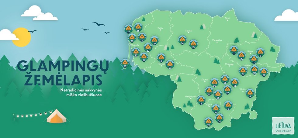 Atskleidė išskirtinių nakvynių Lietuvoje vietas: aplankykite šiemet (Nuotr. Keliauk Lietuvoje)