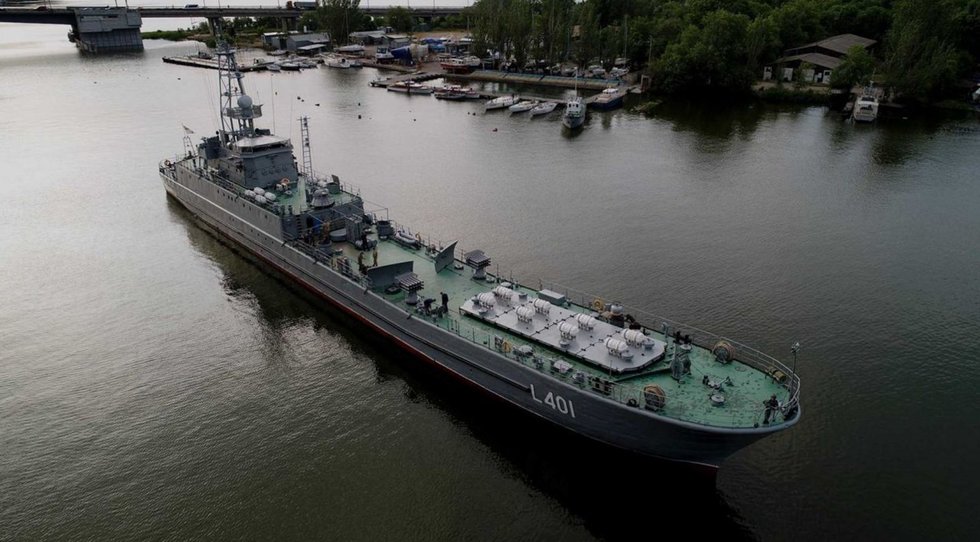 Rusija skelbia sunaikinusi „paskutinį ukrainiečių karo laivą“ (nuotr. Gamintojo)