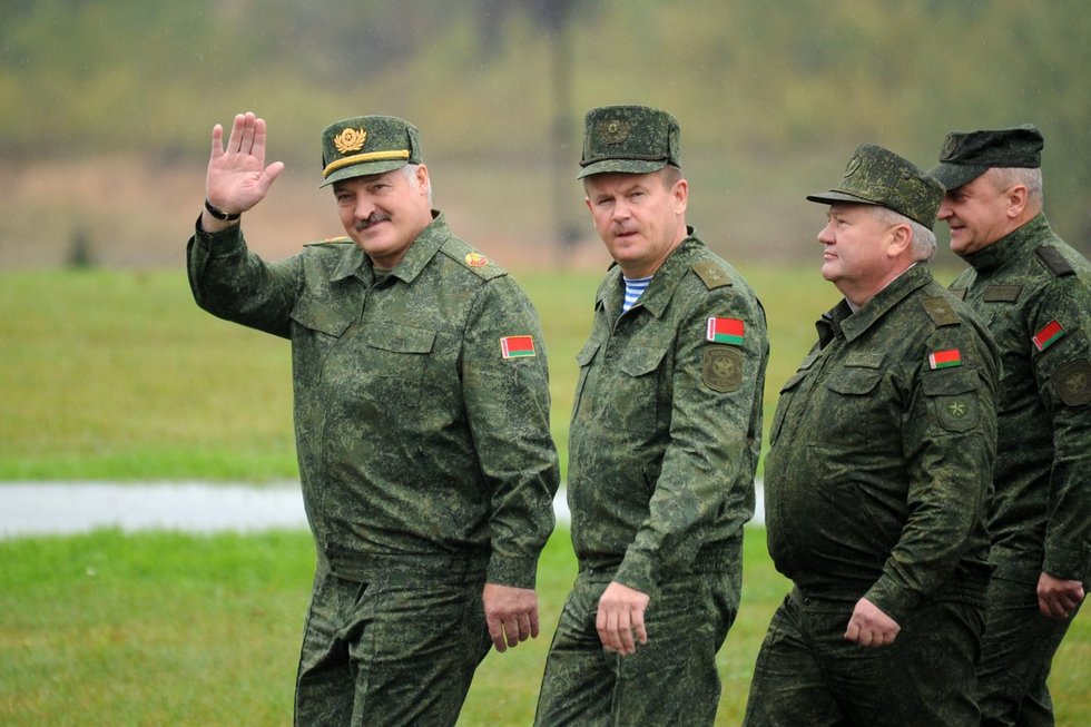 Baltarusija grasina, kad „normaliomis sąlygomis“ jau būtų galėjusi užpulti Lietuvą (nuotr. SCANPIX)