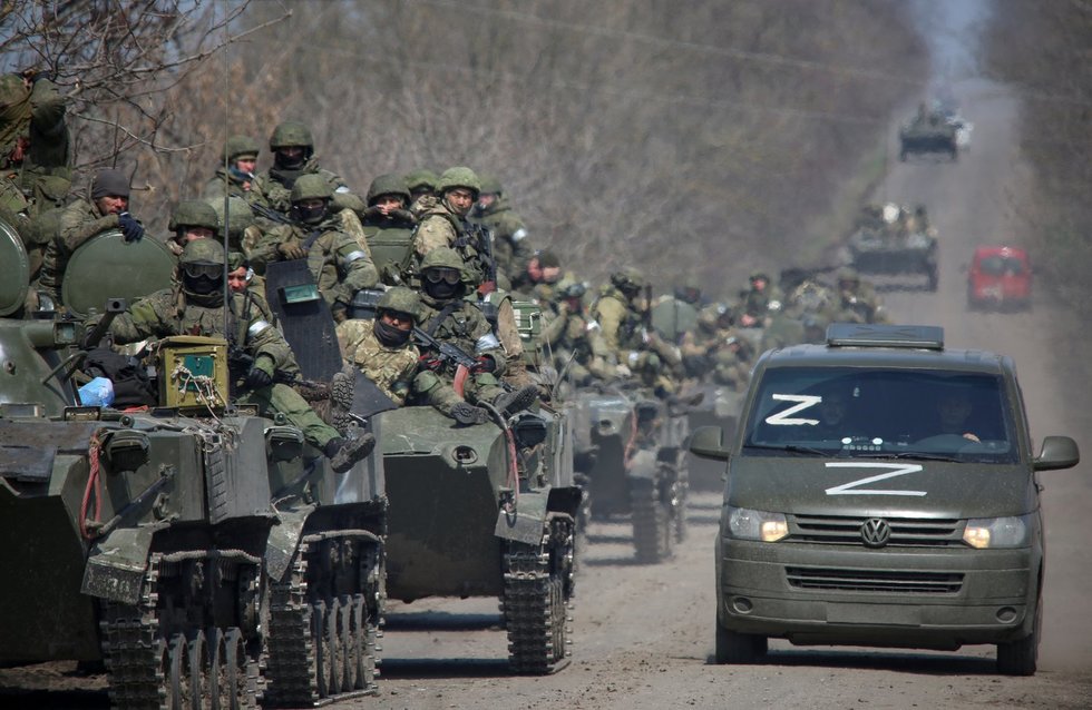 Karas Ukrainoje (nuotr. SCANPIX)