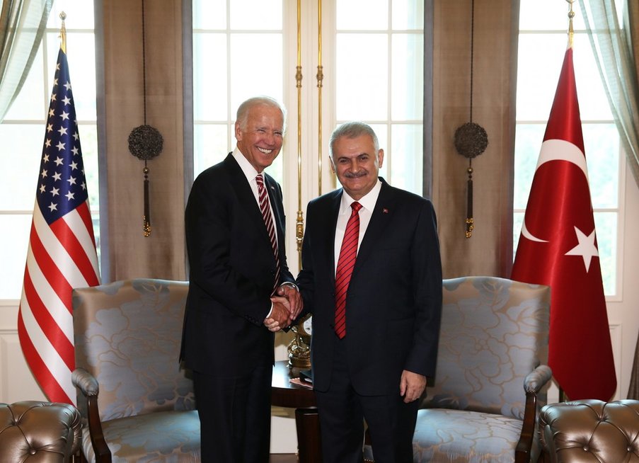 JAV viceprezidentas Bidenas atvyko į Ankarą (nuotr. SCANPIX)