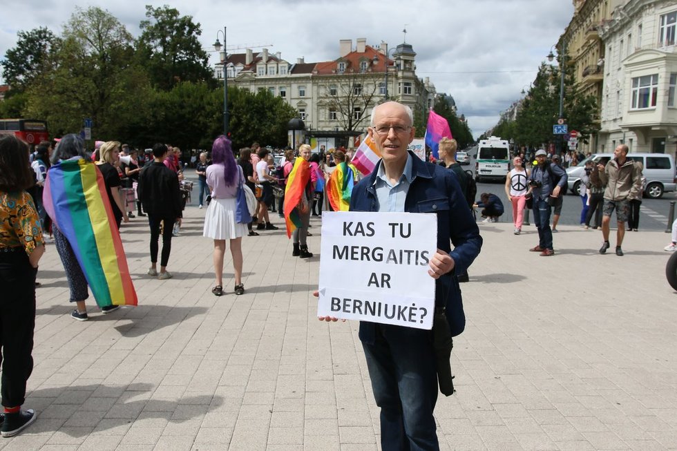 LGBTQ+ bendruomenės eitynes Vilniuje