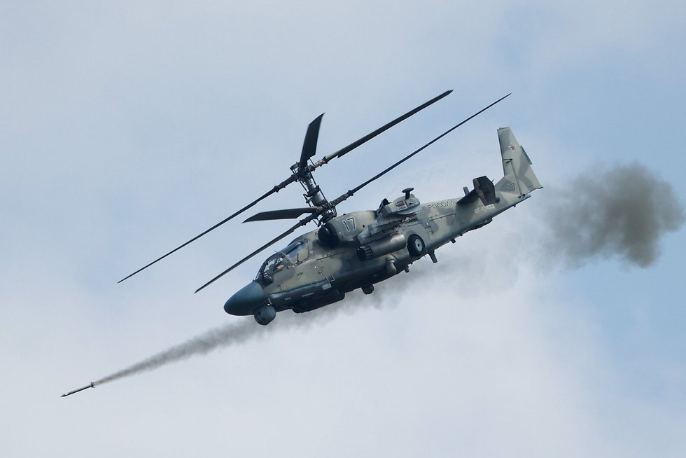 Sraigtasparnis „Ka-52“ (nuotr. SCANPIX)