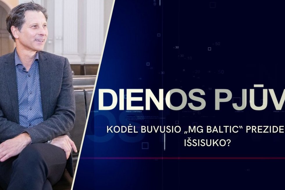 Kodėl buvusio „MG Baltic“ prezidentas išsisuko? (tv3.lt koliažas)