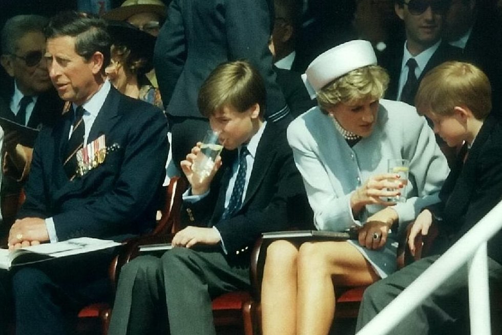Princesė Diana su vaikais (nuotr. SCANPIX)