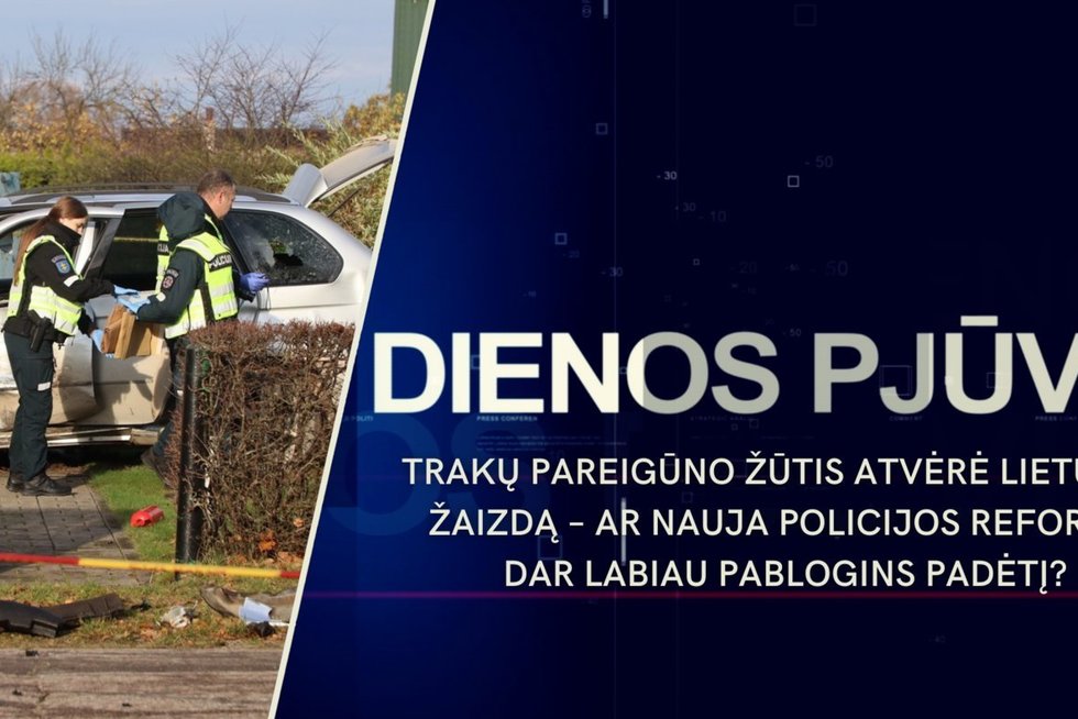 Trakų pareigūno žūtis atvėrė Lietuvos žaizdą – ar nauja policijos reforma dar labiau pablogins padėtį? (tv3.lt koliažas)