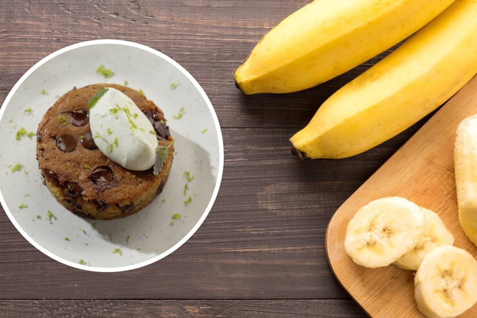 Namuose turite pernokusių bananų? Neišmeskite ir pasigaminkite šį fantastiško skonio pyragą (tv3.lt koliažas)