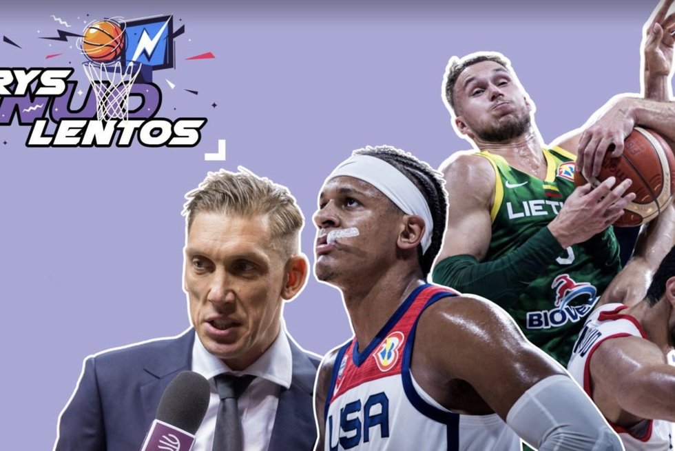TRYS NUO LENTOS–FIBA World Cup: Šalenga – apie Meksikos siautulį, latvių šansus ir grįžimą į aikštę (nuotr. tv3.lt)