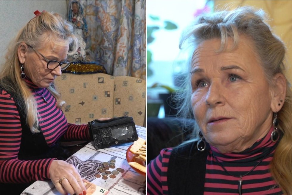 Su 200 eurų liekanti senjorė Rimutė baiminasi naujų mokesčių: „Vaistų jau stengiuosi nepirkti“ (nuotr. stop kadras)