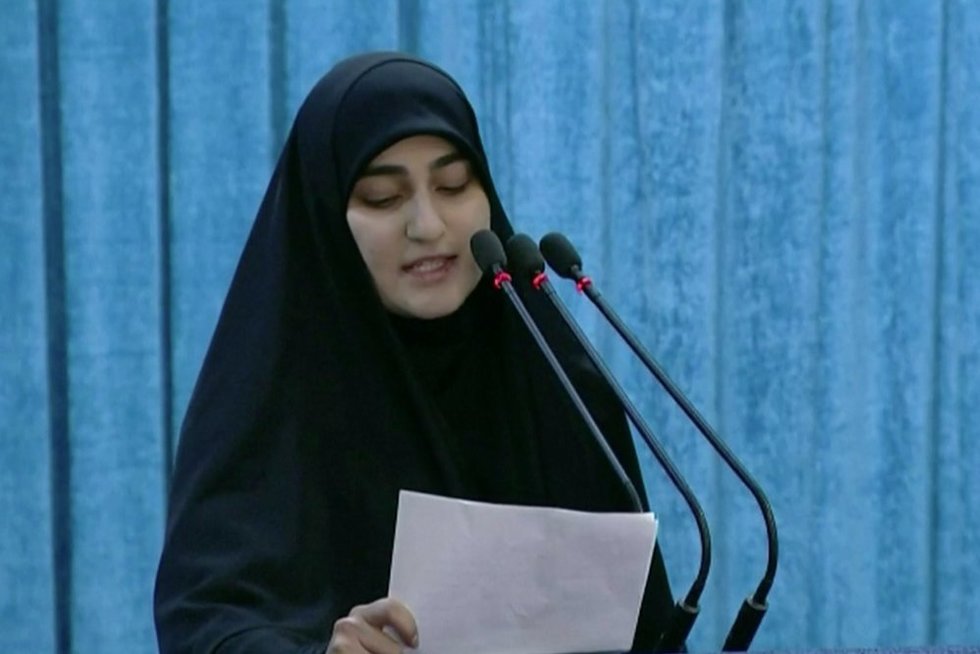 Zeinab Soleimani (nuotr. stop kadras)