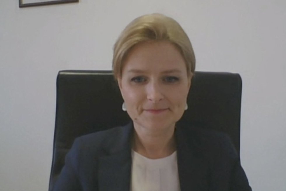 Jurgita Grebenkovienė (nuotr. stop kadras)