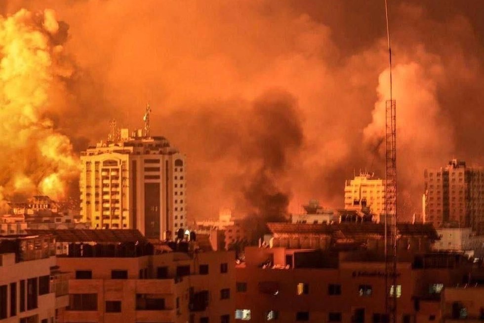 Gazos ruožas (nuotr. Telegram)