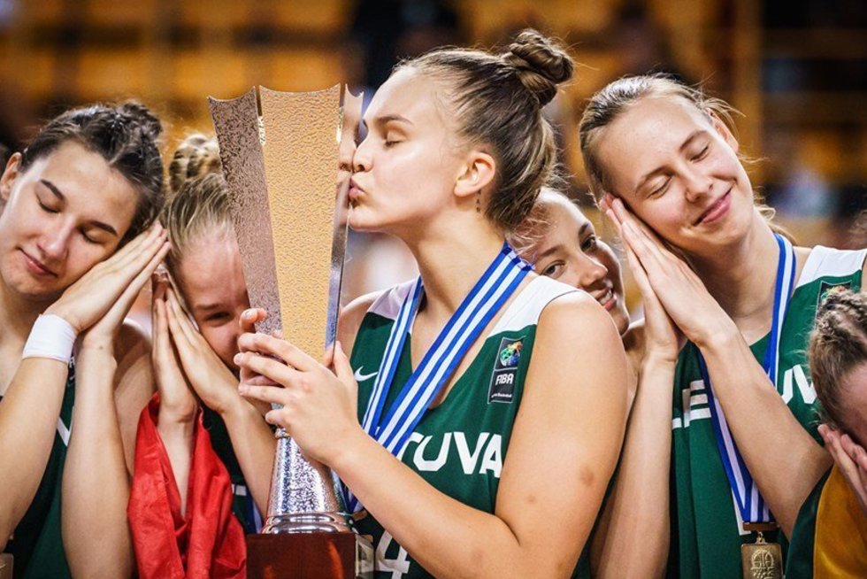 Lietuvos merginų jaunimo rinktinė (nuotr. FIBA Europe)