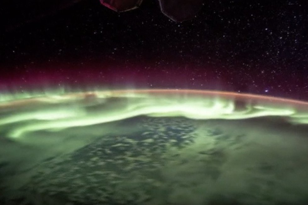 Astronautas pasidalijo neįtikėtinu vaizdu iš kosmoso  