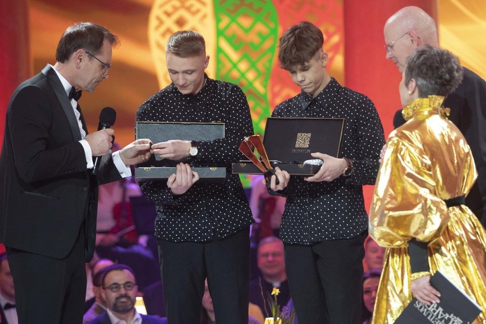Nacionalinių apdovanojimų „Lietuvos garbė“ renginio akimirkos (Nuotr. Dmitrij Kudriavcev)  