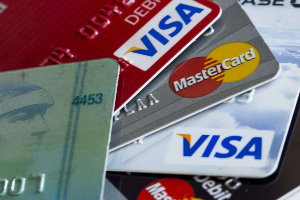 Kortelė „MasterCard“ (nuotr. SCANPIX)