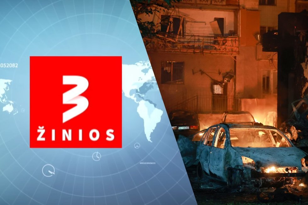 TV3 Žinios. Okupantai raketomis atakavo Kyjivą; Lietuvos pedofilai veržiasi į laisvę EPA
